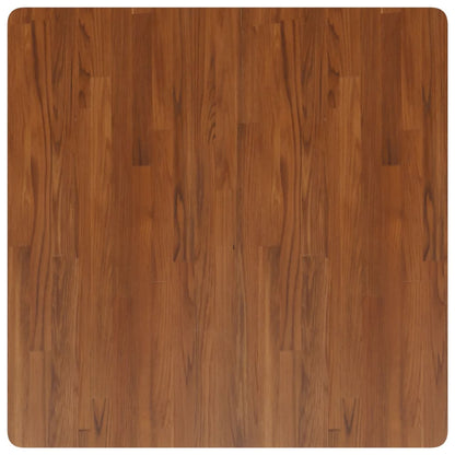 Tischplatte Quadratisch Dunkelbraun 90x90x4cm Behandelte Eiche