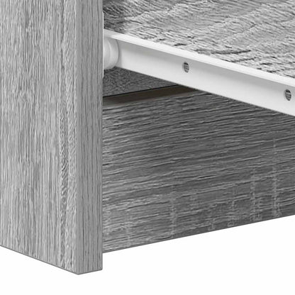 Sideboard Grau Sonoma 60x35x98,5 cm Holzwerkstoff