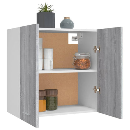 Hängeschrank Lyon Grau Sonoma 60x31x60 cm Holzwerkstoff