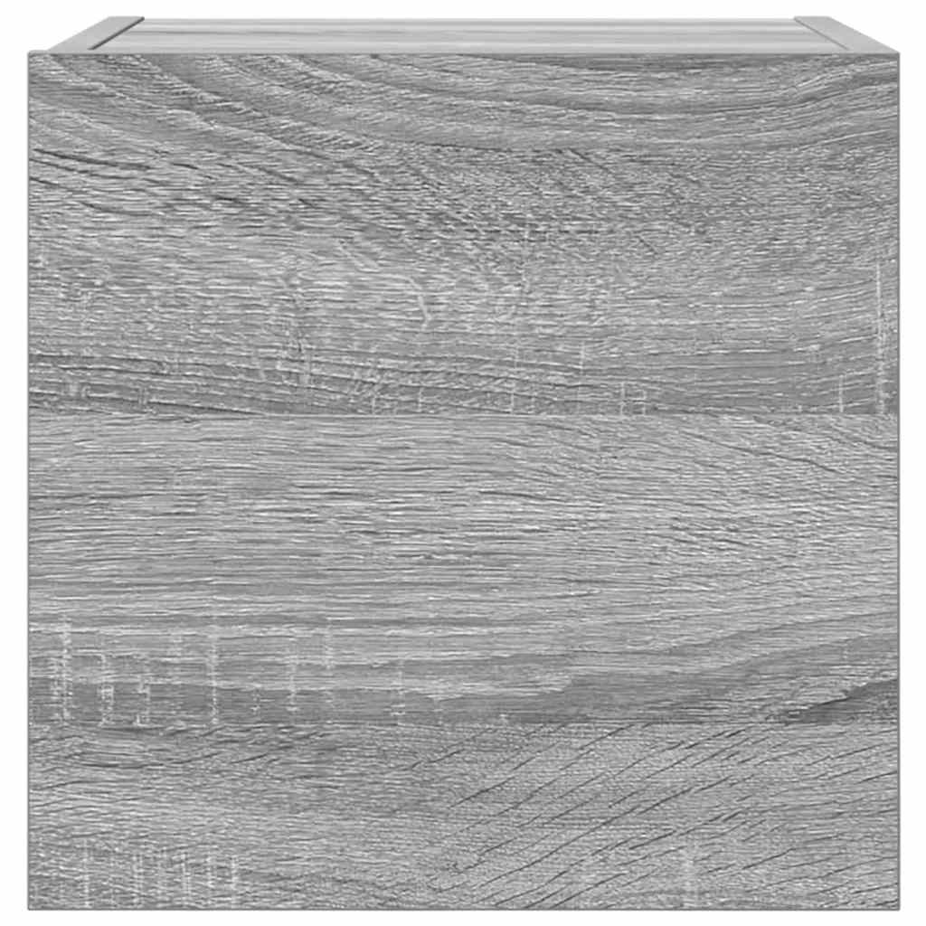 TV-Wandschränke 4 Stk. Grau Sonoma 30,5x30x30 cm