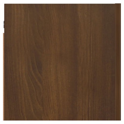TV-Wandschrank Braun Eiche 30,5x30x30 cm