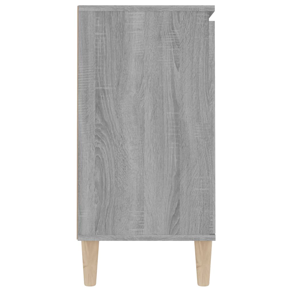 Skænk Grå Sonoma 101x35x70 cm træmateriale