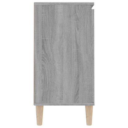 Skænk Grå Sonoma 101x35x70 cm træmateriale