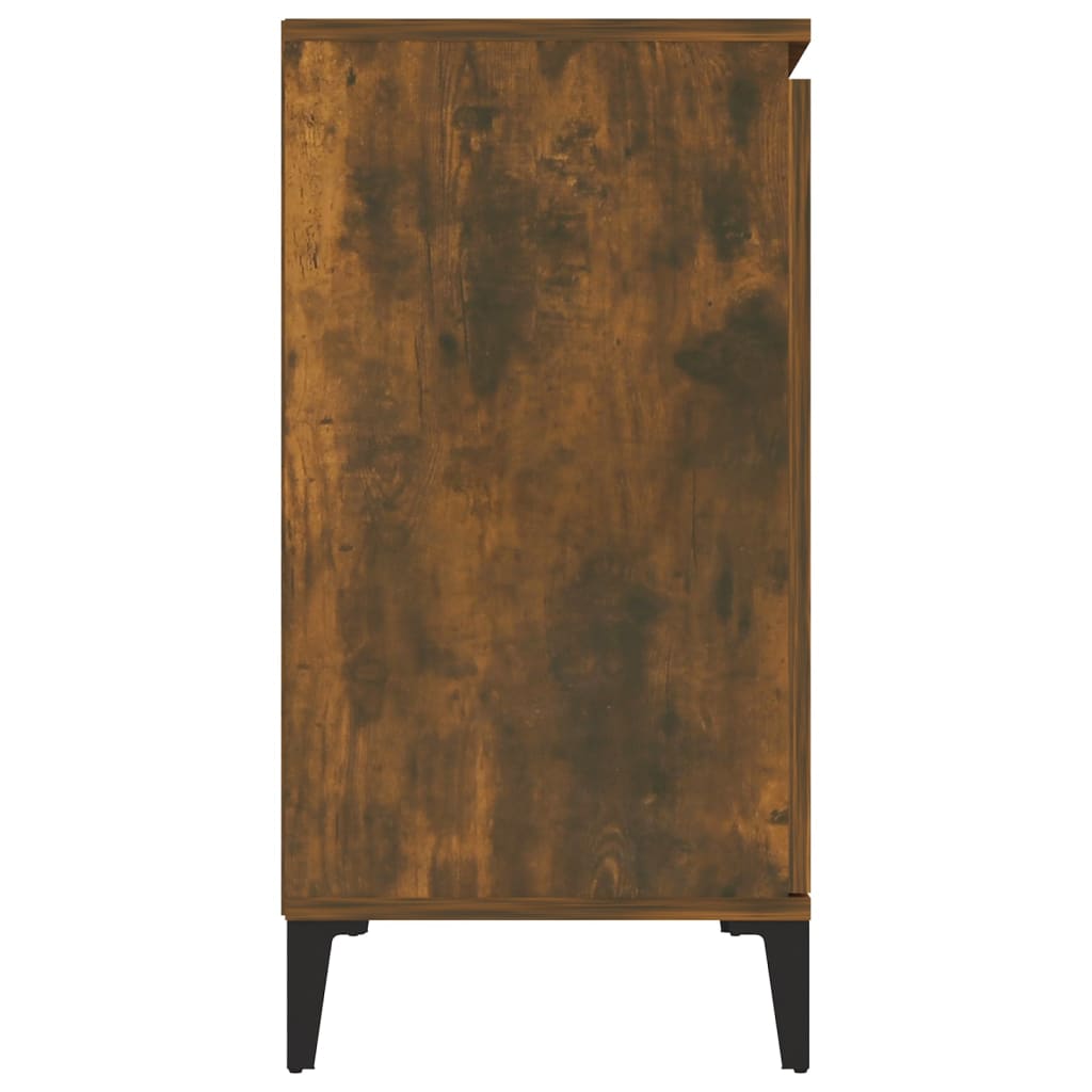 Sideboard Räuchereiche 102x35x70 cm Holzwerkstoff