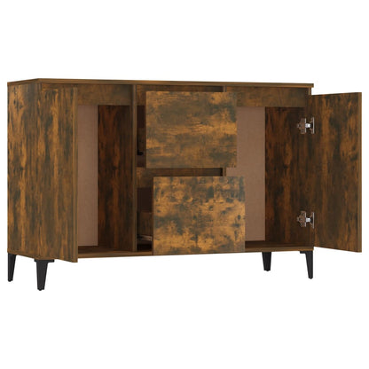 Sideboard Räuchereiche 102x35x70 cm Holzwerkstoff