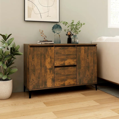 Sideboard Räuchereiche 102x35x70 cm Holzwerkstoff