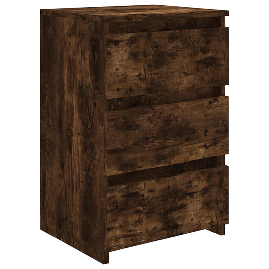 Nachttisch Räuchereiche 40x35x62,5 cm Holzwerkstoff