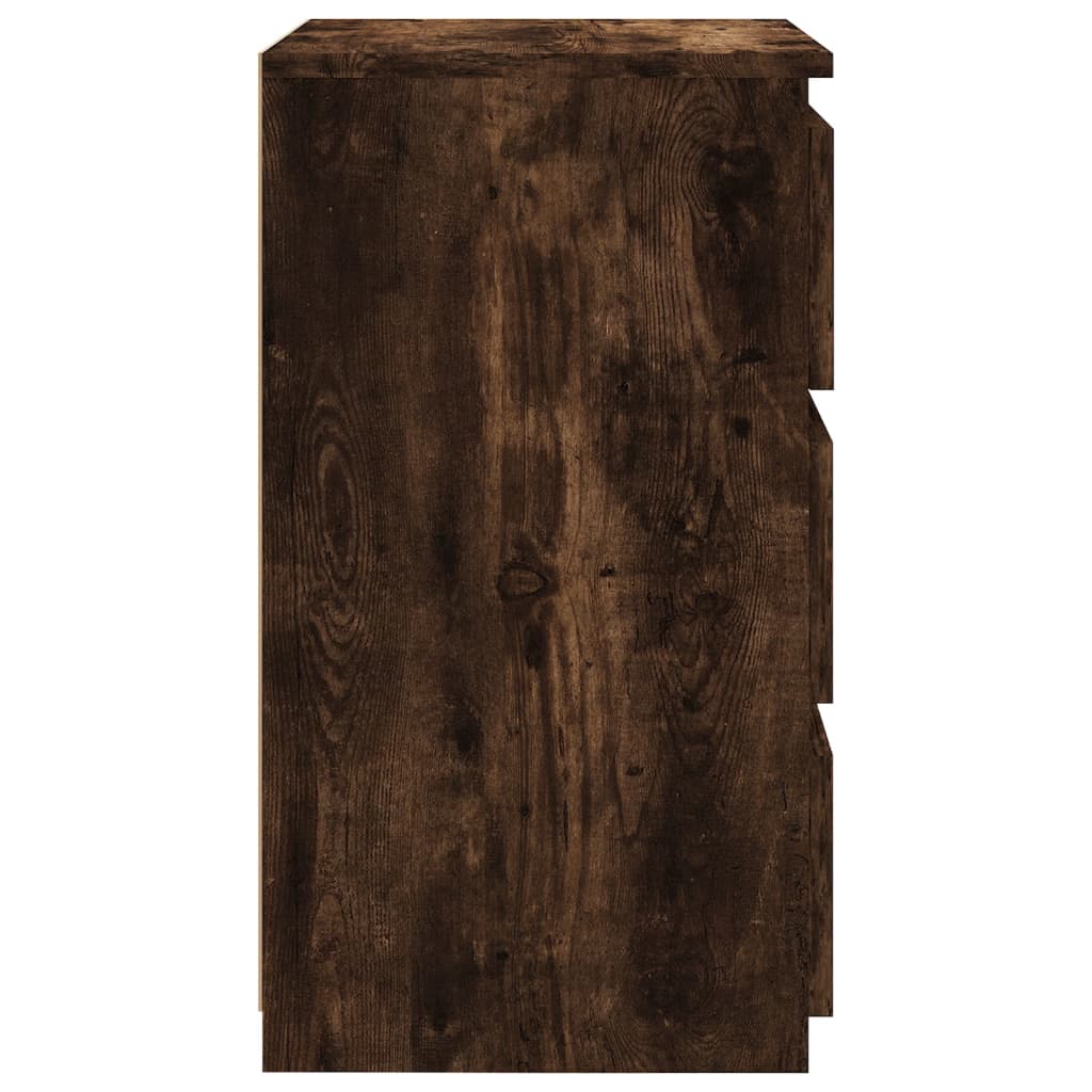 Nachttisch Räuchereiche 40x35x62,5 cm Holzwerkstoff