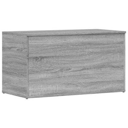 Aufbewahrungstruhe Grau Sonoma 84x42x46 cm Holzwerkstoff