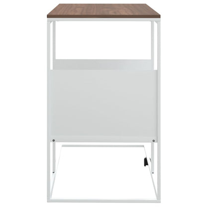 Beistelltisch Weiß 55x36x59,5 cm Holzwerkstoff