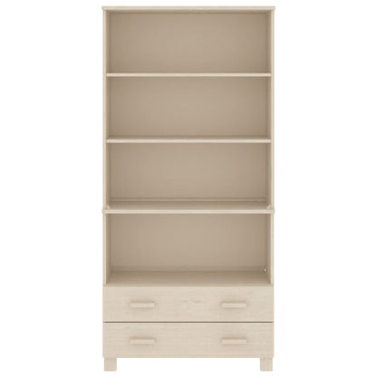 Highboard HAMAR Massivholz Kiefer Honigbraun