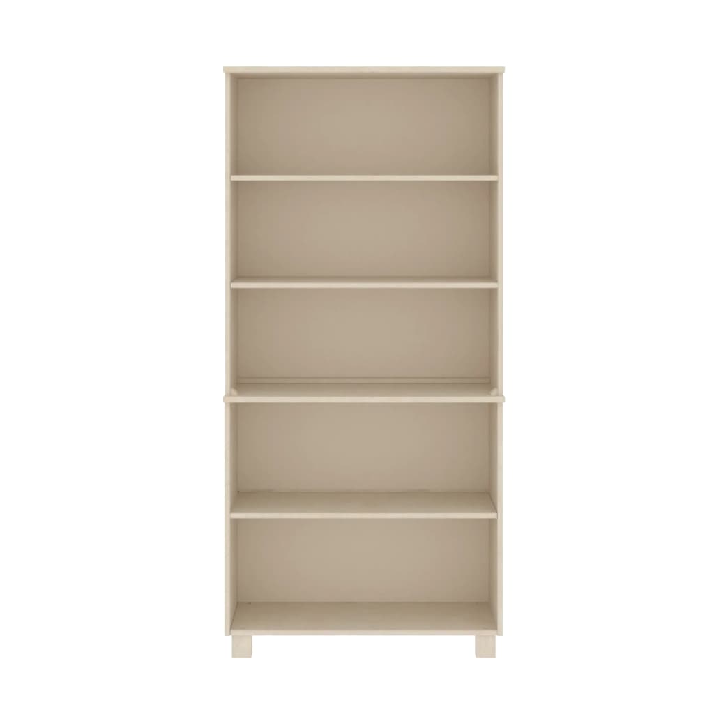 Highboard HAMAR Massivholz Kiefer Honigbraun