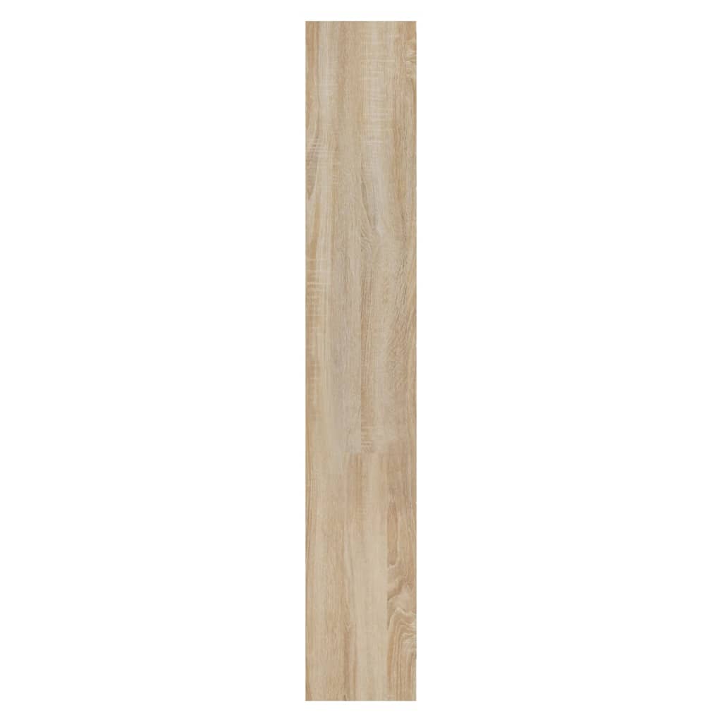 Schuhschrank Sonoma-Eiche 63x24x147 cm Holzwerkstoff