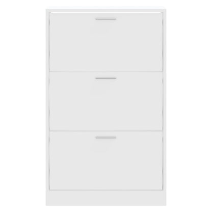 Schuhschrank Weiß 63x24x103 cm Holzwerkstoff