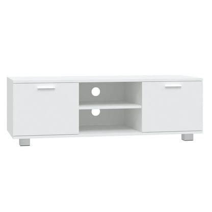 TV-skab Hvid 120x40,5x35 cm Træ Materiale