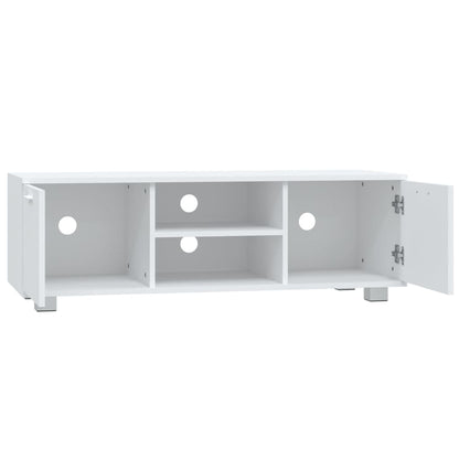 TV-skab Hvid 120x40,5x35 cm Træ Materiale
