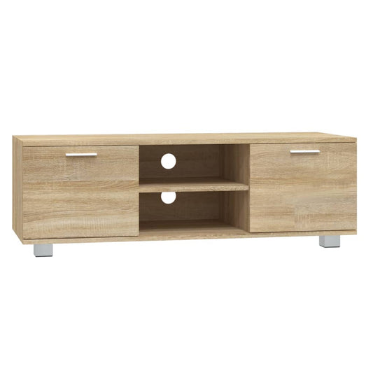 Tv-møbel Sonoma eg 120x40,5x35 cm træmateriale