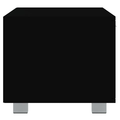 TV-skab Sort 120x40,5x35 cm Træ Materiale