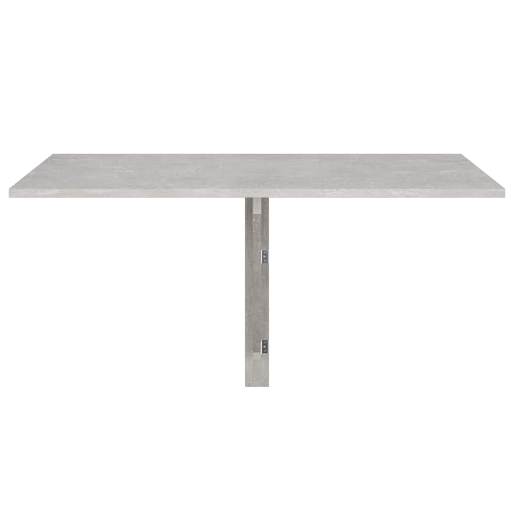 Wand-Klapptisch Betongrau 100x60x56 cm Holzwerkstoff