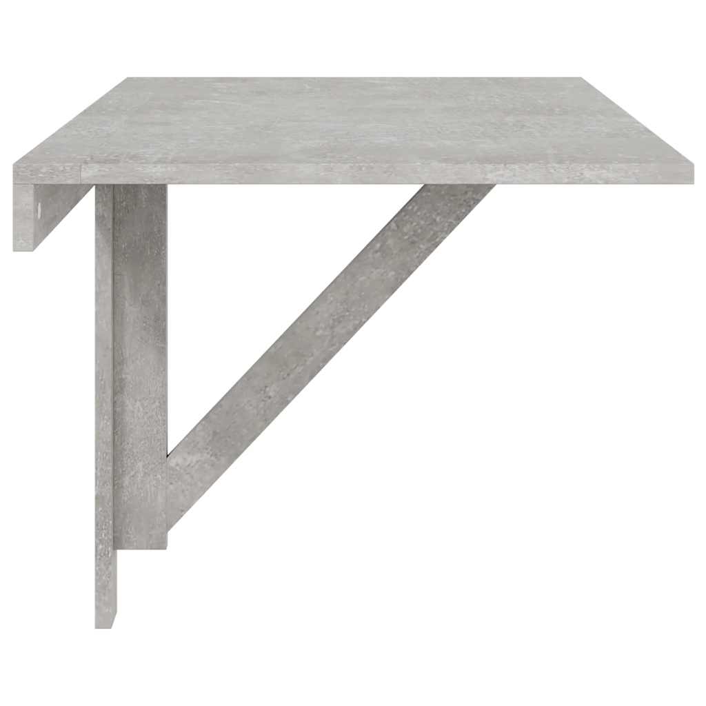 Wand-Klapptisch Betongrau 100x60x56 cm Holzwerkstoff
