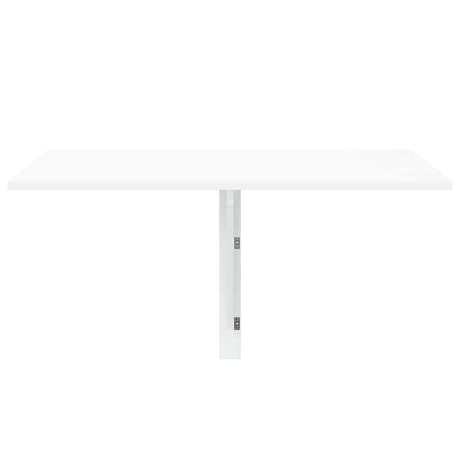 Wand-Klapptisch Hochglanz-Weiß 100x60x56 cm Holzwerkstoff