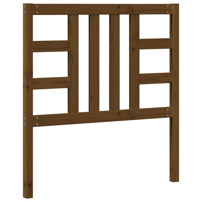 Kopfteil Honigbraun 96x4x100 cm Massivholz Kiefer