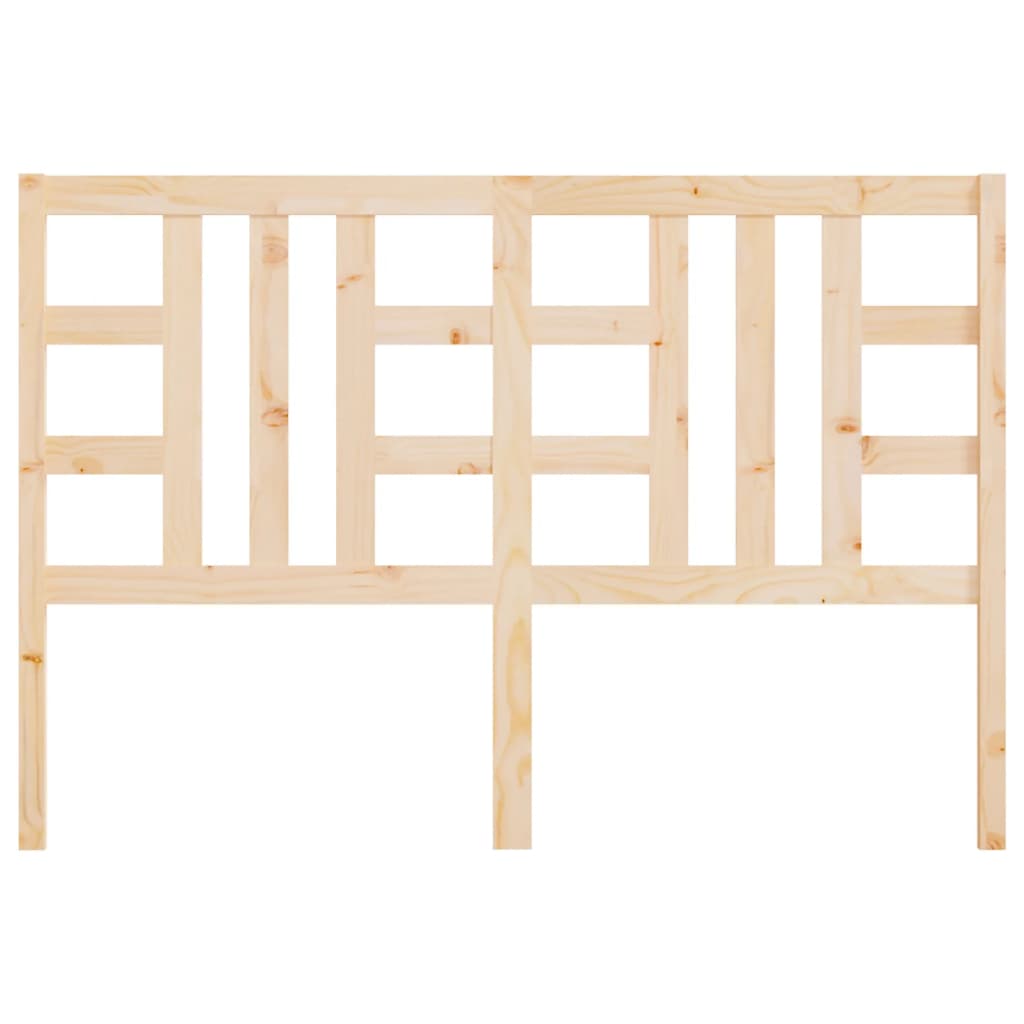 Kopfteil 141x4x100 cm Massivholz Kiefer