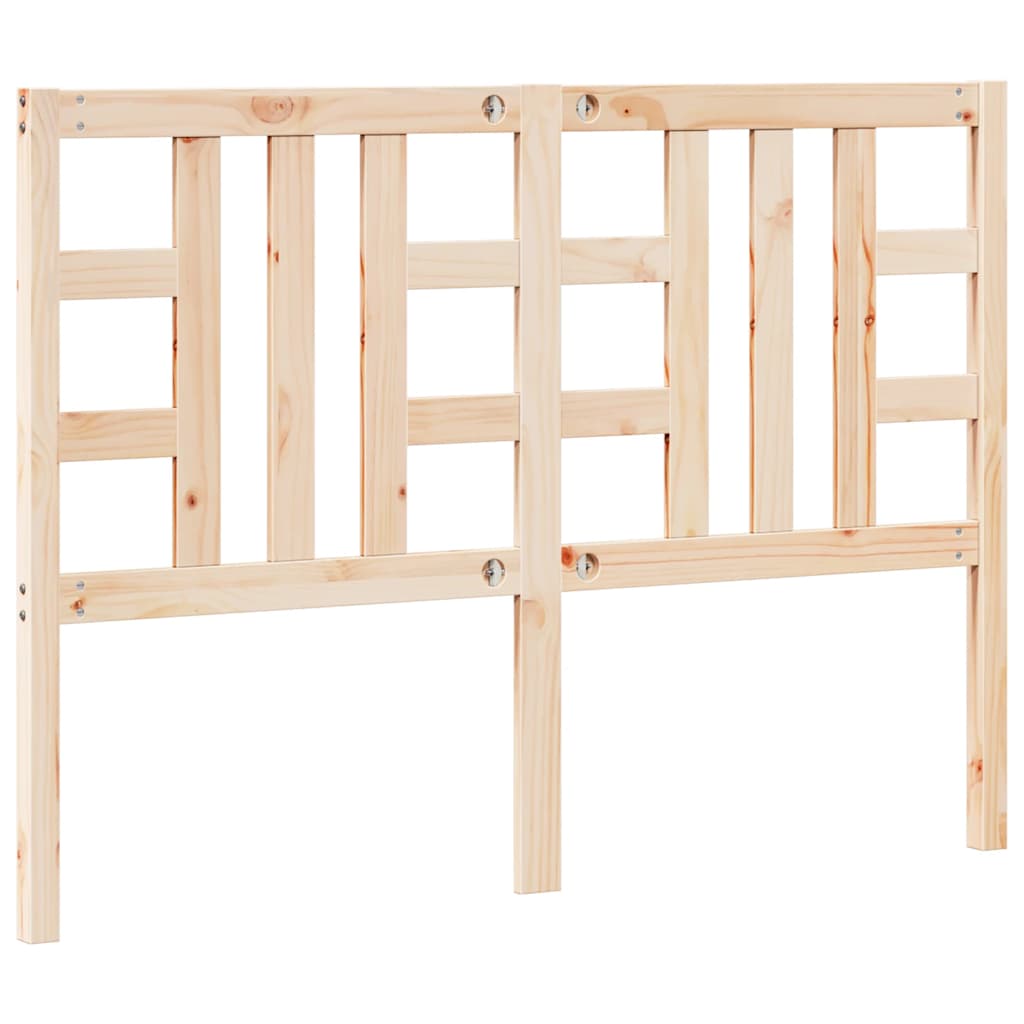 Kopfteil 141x4x100 cm Massivholz Kiefer