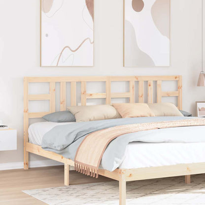 Kopfteil 206x4x100 cm Massivholz Kiefer