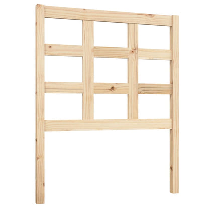 Kopfteil 80,5x4x100 cm Massivholz Kiefer