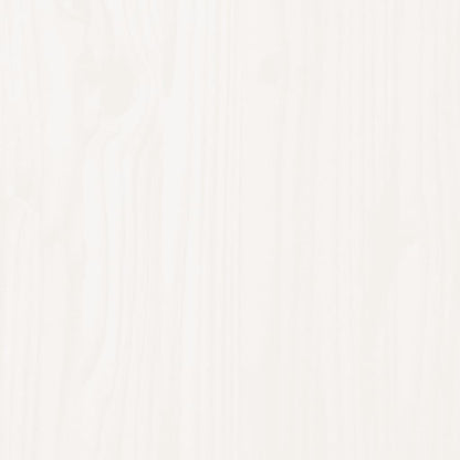 Kopfteil Weiß 205,5x4x100 cm Massivholz Kiefer