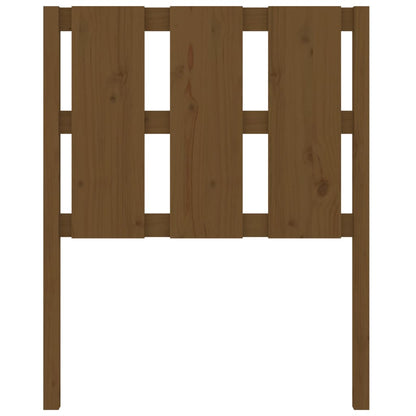 Kopfteil Honigbraun 80,5x4x100 cm Massivholz Kiefer