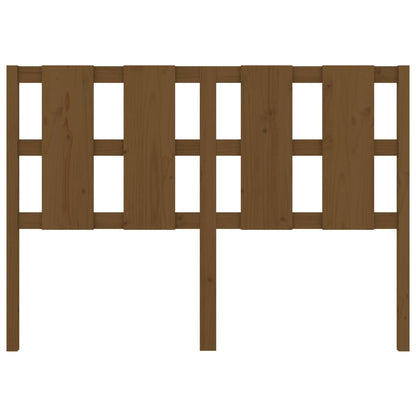 Kopfteil Honigbraun 140,5x4x100 cm Massivholz Kiefer