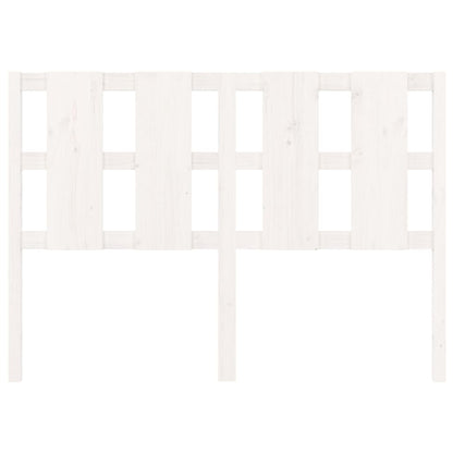 Kopfteil Weiß 145,5x4x100 cm Massivholz Kiefer