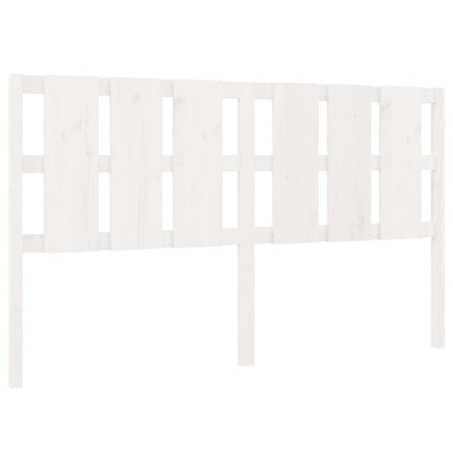 Kopfteil Weiß 185,5x4x100 cm Massivholz Kiefer
