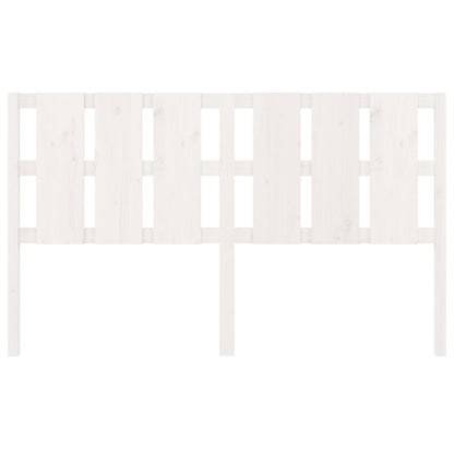 Kopfteil Weiß 185,5x4x100 cm Massivholz Kiefer