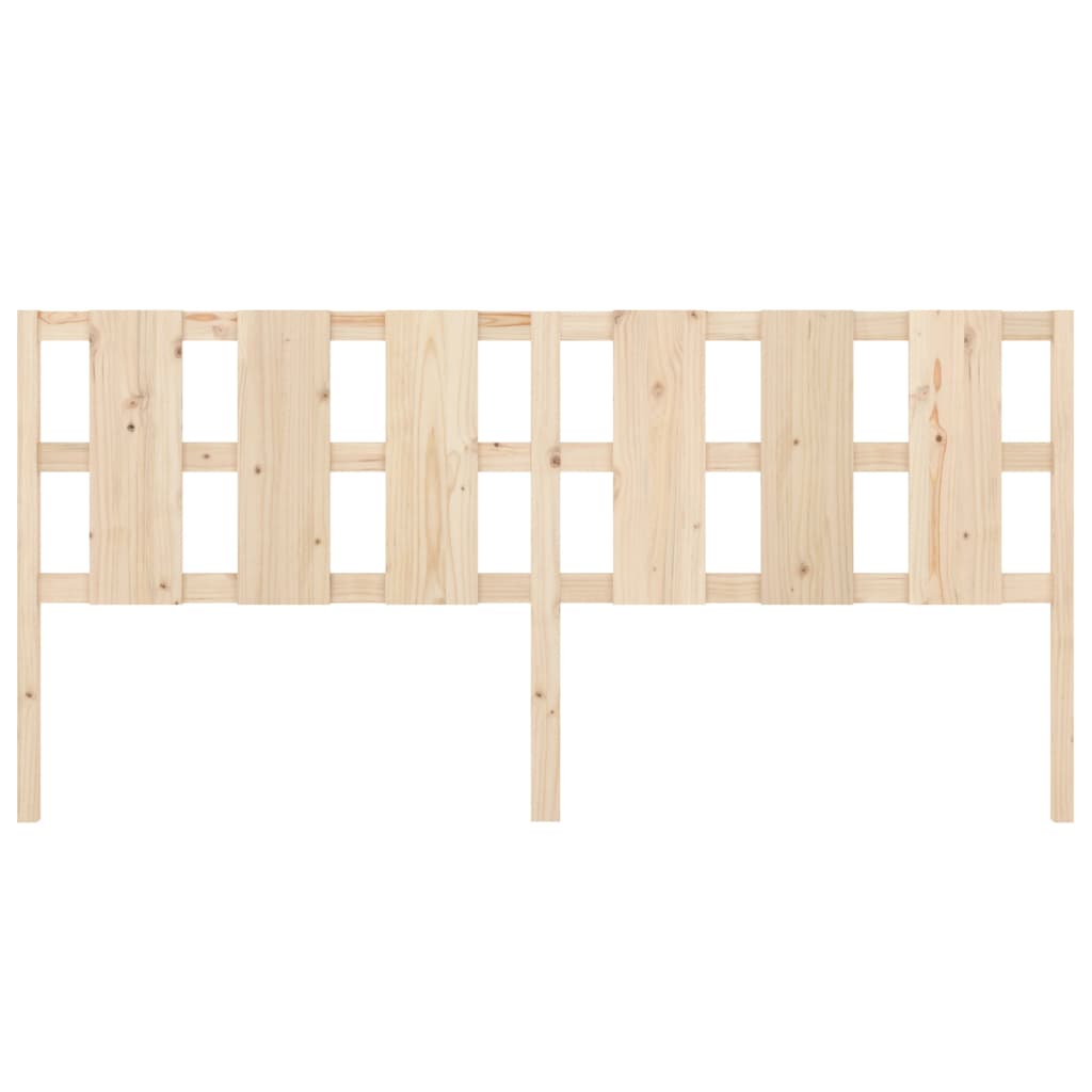 Bett-Kopfteil 205,5x4x100 cm Massivholz Kiefer