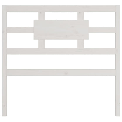 Kopfteil Weiß 95,5x4x100 cm Massivholz Kiefer