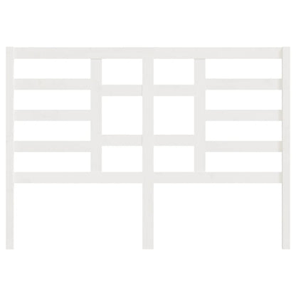 Kopfteil Weiß 146x4x104 cm Massivholz Kiefer