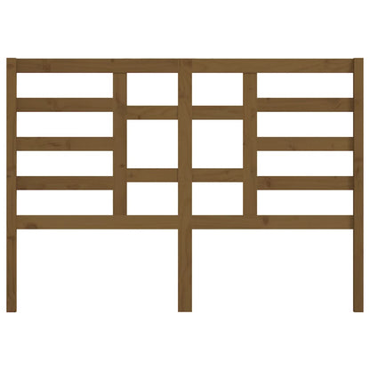 Kopfteil Honigbraun 156x4x104 cm Massivholz Kiefer