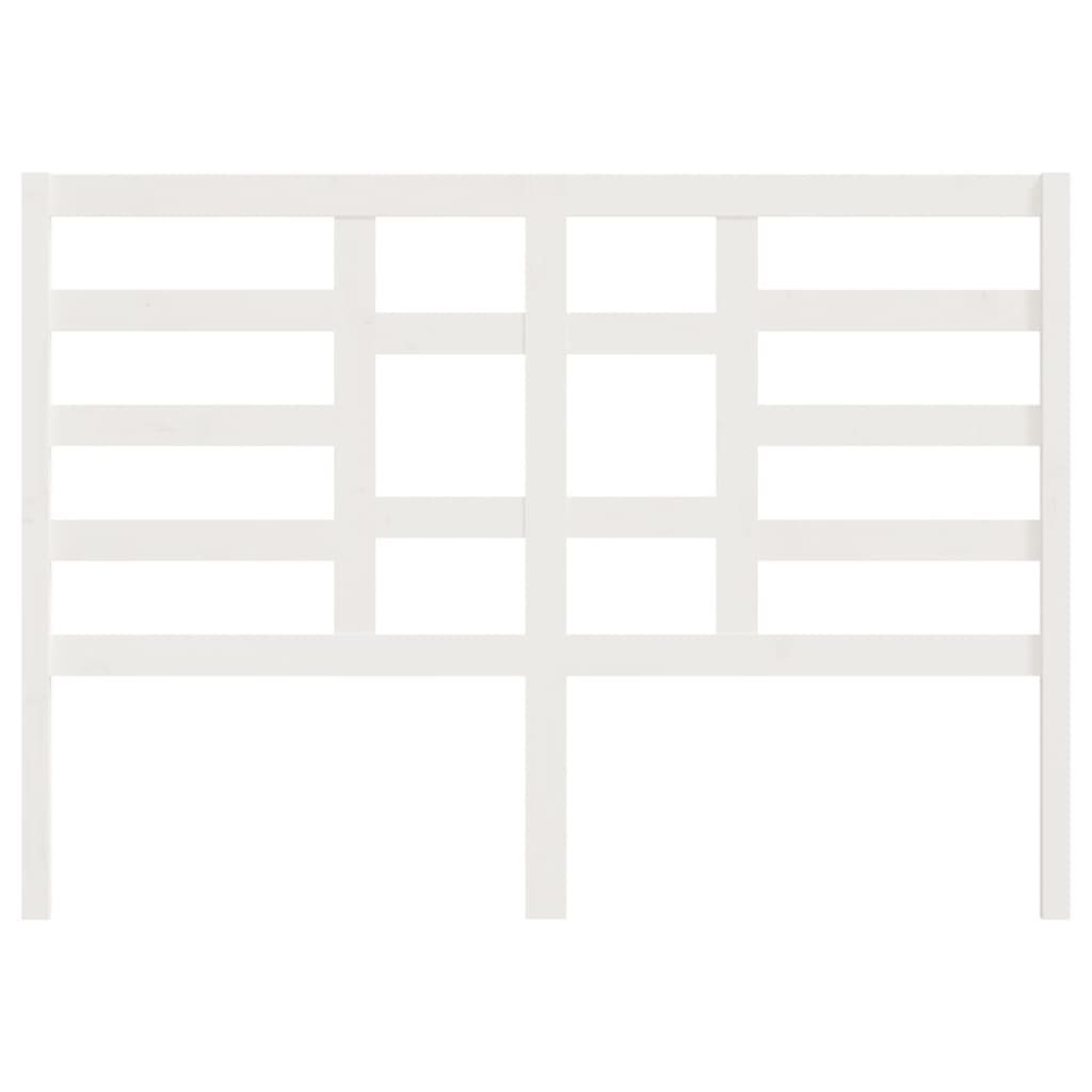 Kopfteil Weiß 166x4x104 cm Massivholz Kiefer