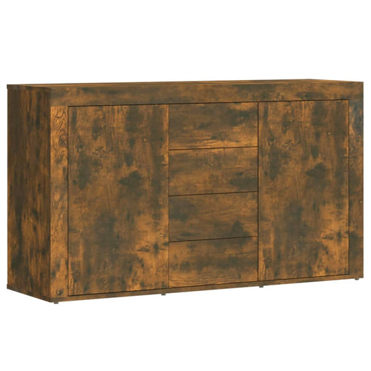 Skænk røget eg 120x36x69 cm træmateriale