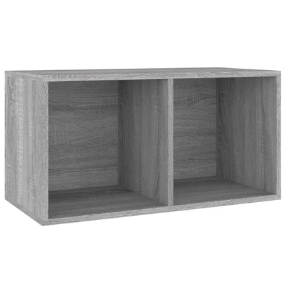 Pladekasse Grå Sonoma 71x34x36cm Træmateriale