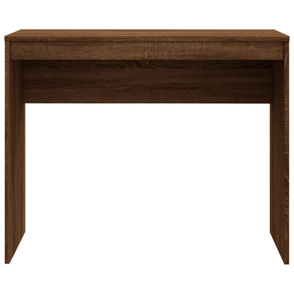 Schreibtisch Braun Eichen-Optik 90x40x72 cm Holzwerkstoff