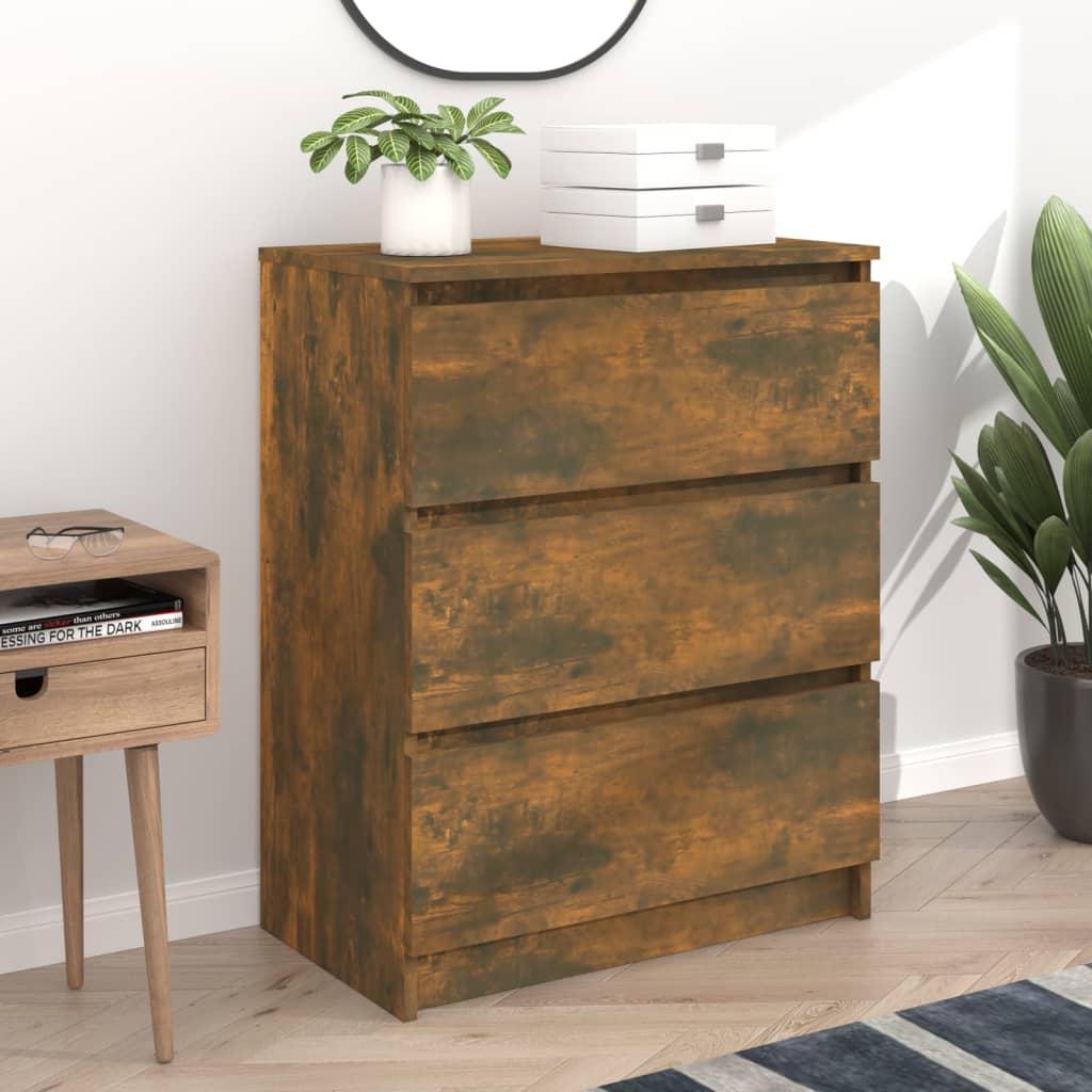 Skænk røget eg 60x35x76 cm træmateriale