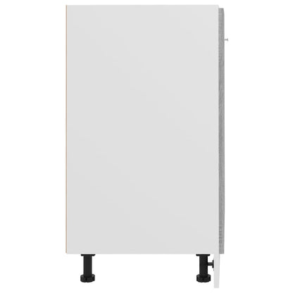 Unterschrank Lyon Grau Sonoma 60x46x81,5 cm Holzwerkstoff