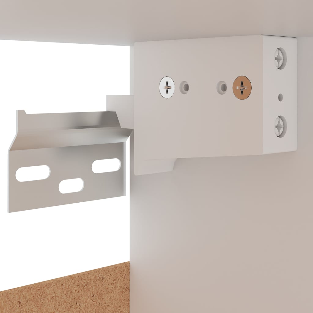 Hängeschrank Lyon Räuchereiche 50x31x60 cm Holzwerkstoff