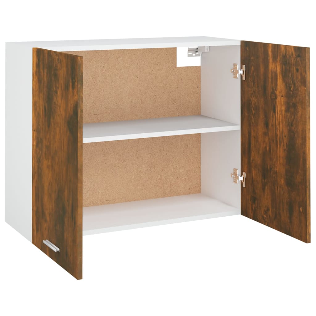 Overskab Røget Eg 80x31x60 cm Træmateriale
