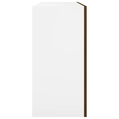 Hängeschrank Lyon Braun Eichen-Optik 80x31x60 cm Holzwerkstoff