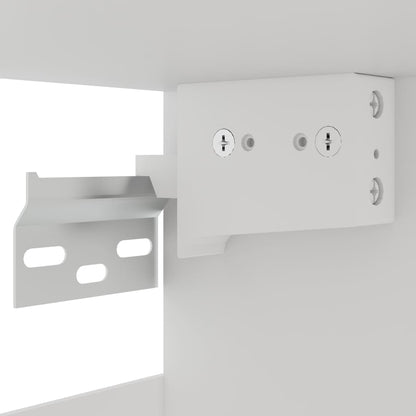 Hängeschrank Lyon Glas Grau Sonoma 80x31x60 cm Holzwerkstoff